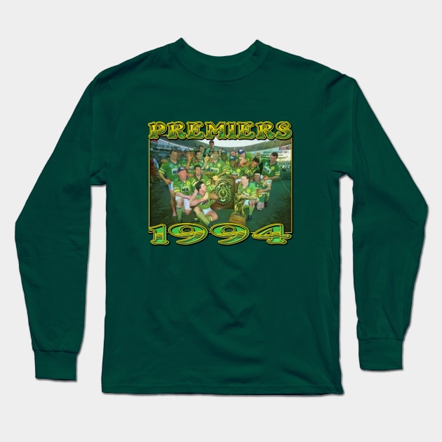 Canberra Raiders - PREMIERS 1994 Long Sleeve T-Shirt by OG Ballers